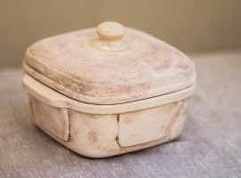 Керамическая форма для расстойки, выпечки и хранения хлеба ЕХ-7, Едлин Хлеб