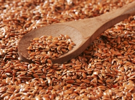 Семена бурого льна (Brown flax seeds), пакет 1 кг (Россия)