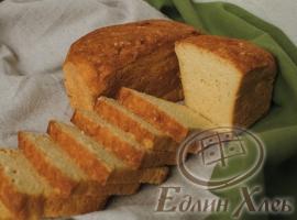 Безглютеновый хлеб на закваске и яичных белках кукурузный оптом