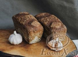 Хлеб ржаной Чесночный, 1 кг