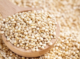 Зерно киноа белого (White quinoa seeds), пакет 400 г (Перу)