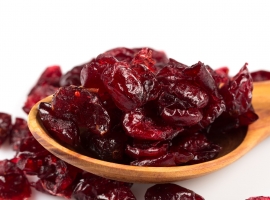 Сушеные ягоды клюквы, дойпак 200 г