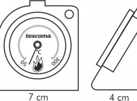 Термометр для духовки или печи Tescoma "Gradius" купить с доставкой