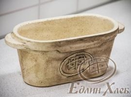 Керамичеcкая форма для выпечки хлеба ЕХ-3, 1,5 л (без крышки)
