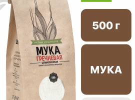 Органическая гречневая мука, 500г