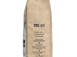 Органическая гречневая мука, 500г "Чёрный хлеб"