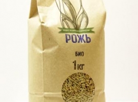 Зерно ржи для проращивания БИО, 1 кг